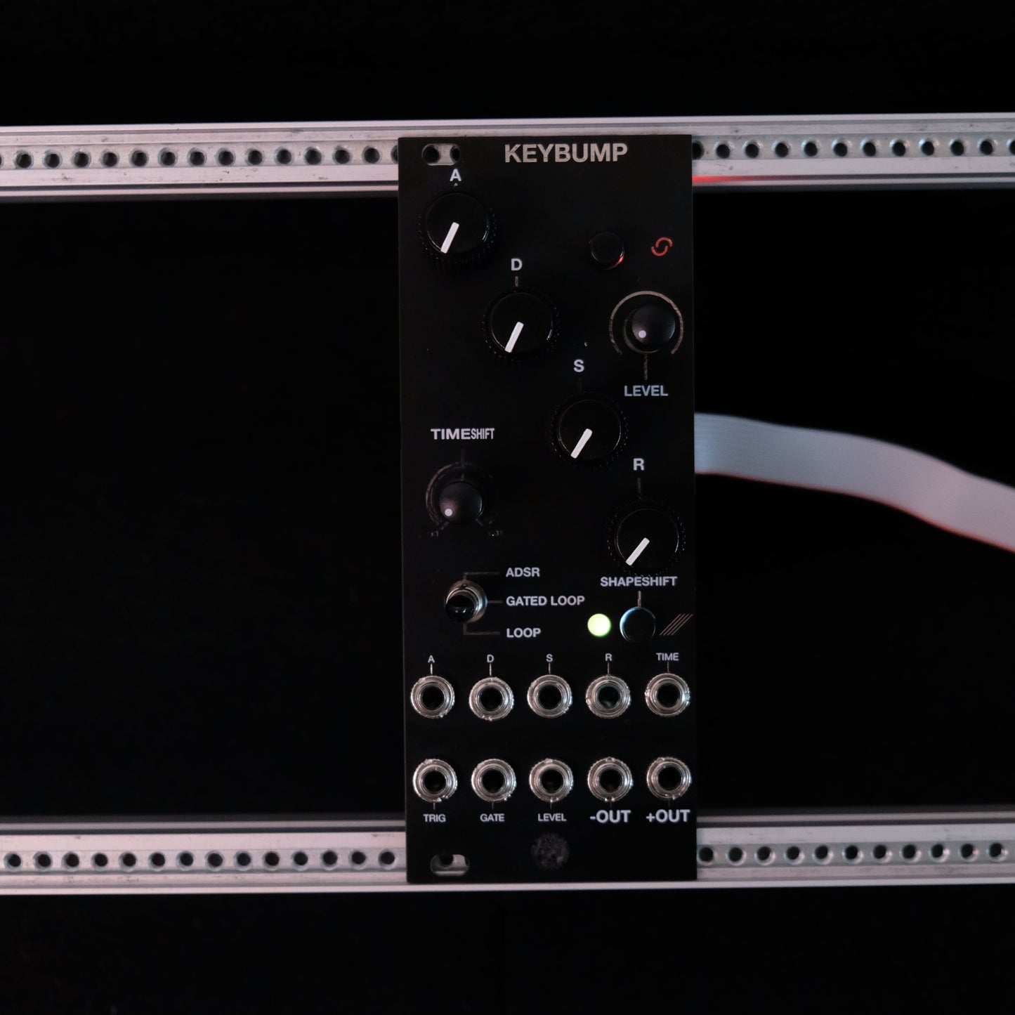 Keybump - Time and Shape Shifting ADSR Envelope with Looping and Gates Looping Modes  - Eurorack