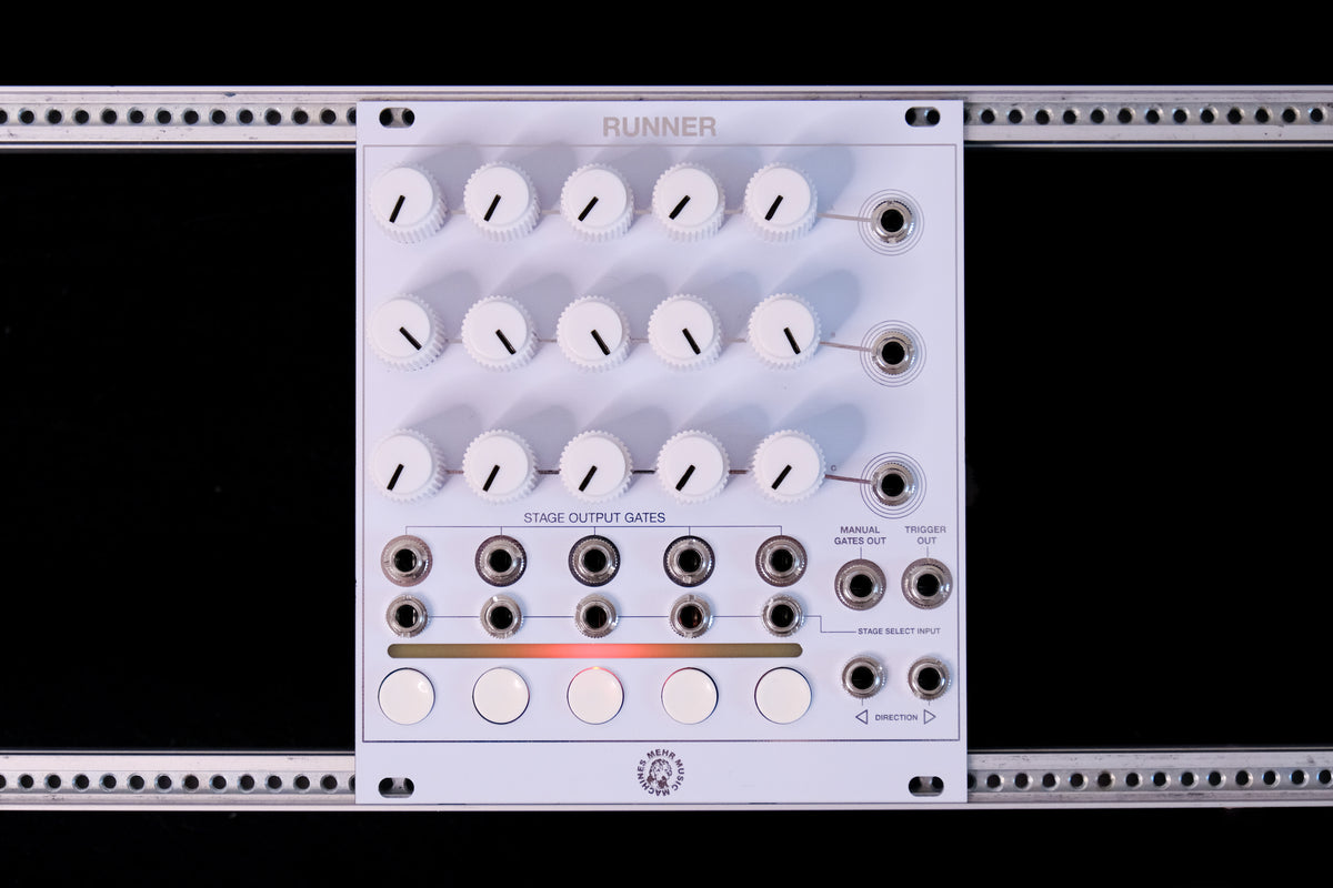 Sequencer Machine Music Runner - West Coast Sequencer - White – Mehr Music Machines